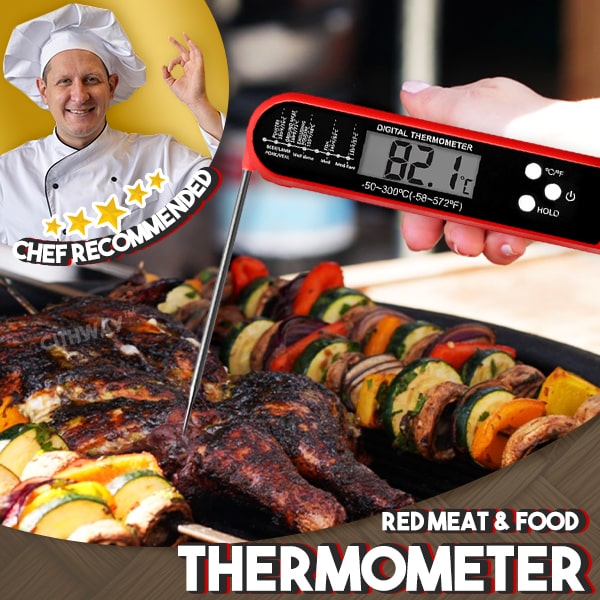 Cithway™ BBQ Instant Red Meat & Food Thermometer