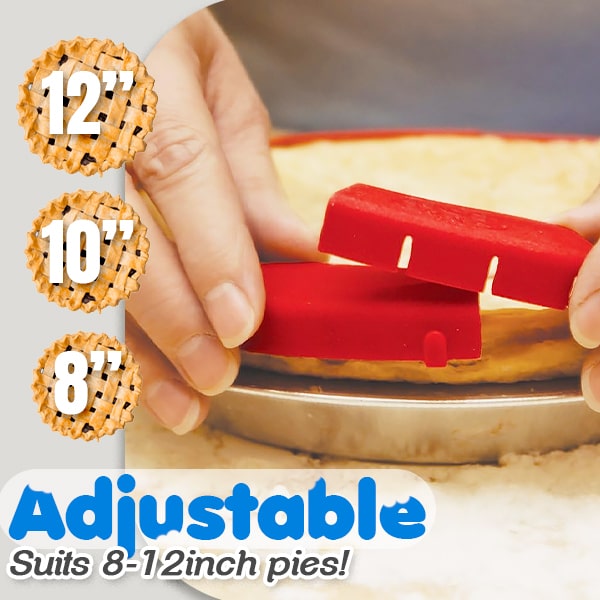 Adjustable Pie Crust Edge Shield