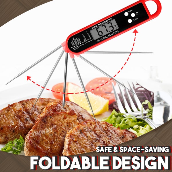 Cithway™ BBQ Instant Red Meat & Food Thermometer