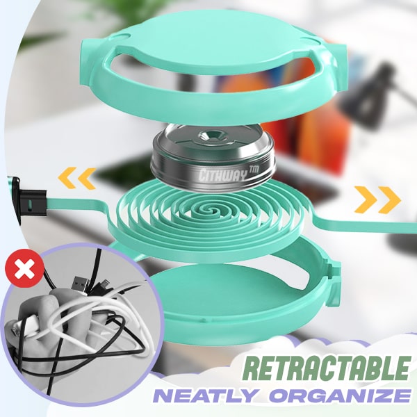 Cithway™ 3-in-1 Fast Charging Retractable Cable Macaron