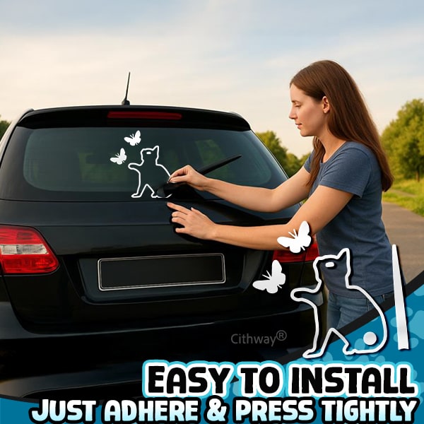 Cithway® Car Rear Wiper Funny Tail-Wagging Sticker – Usflox
