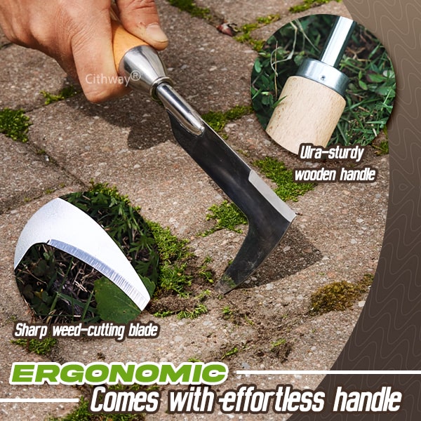 Cithway® Easy-Dig Garden Gap Weed Remover