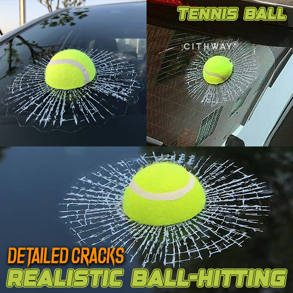 Cithway® Glass-Breaking Prank 3D Ball Hitting Sticker – Usflox