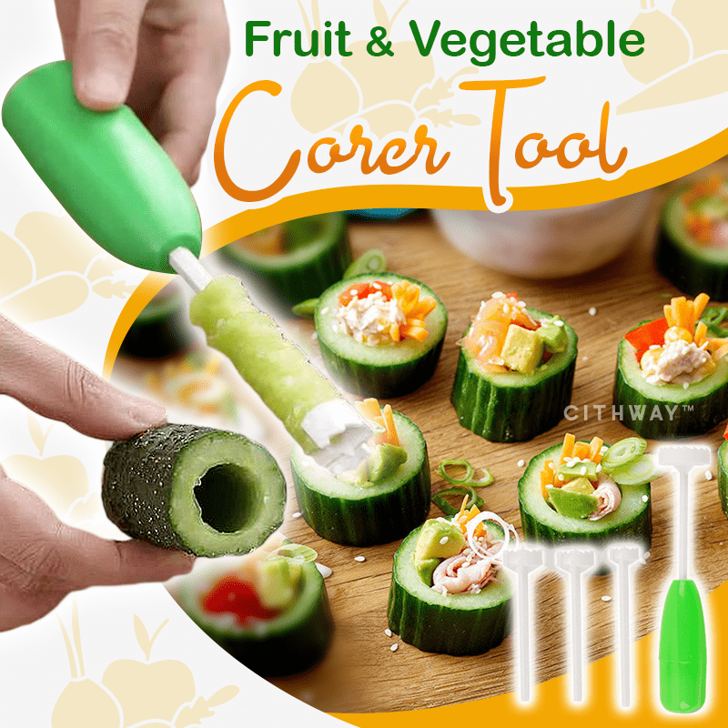 Cithway™ Multipurpose Fruit and Vegetable Coring Tool