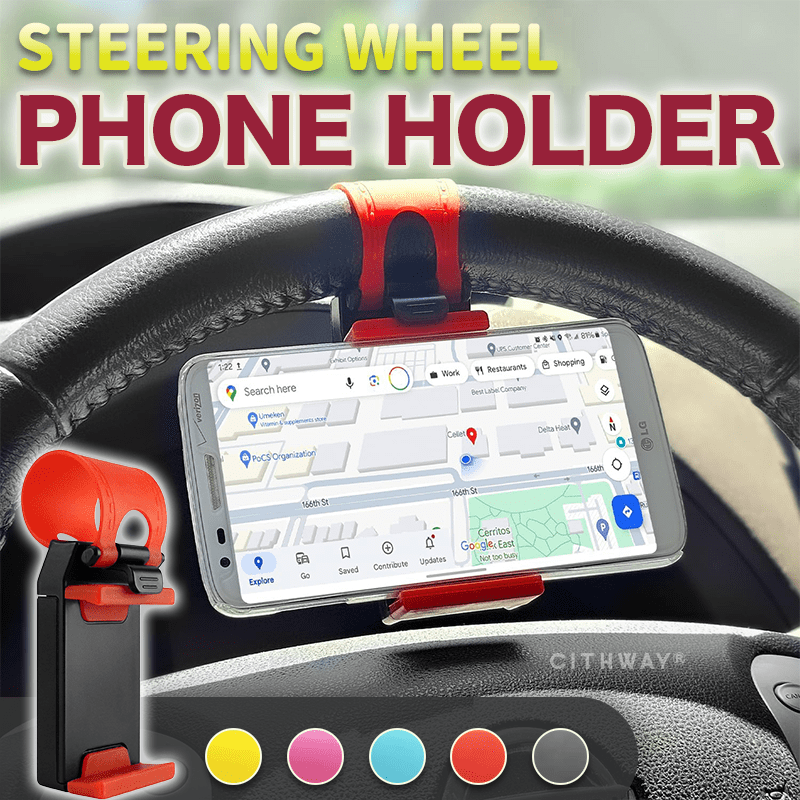 Cithway® Universal Steering Wheel Phone Mount