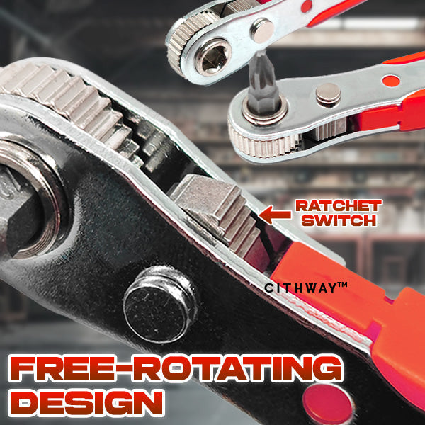 Cithway™ Universal All-Reach Mini Ratchet Wrench Screwdriver