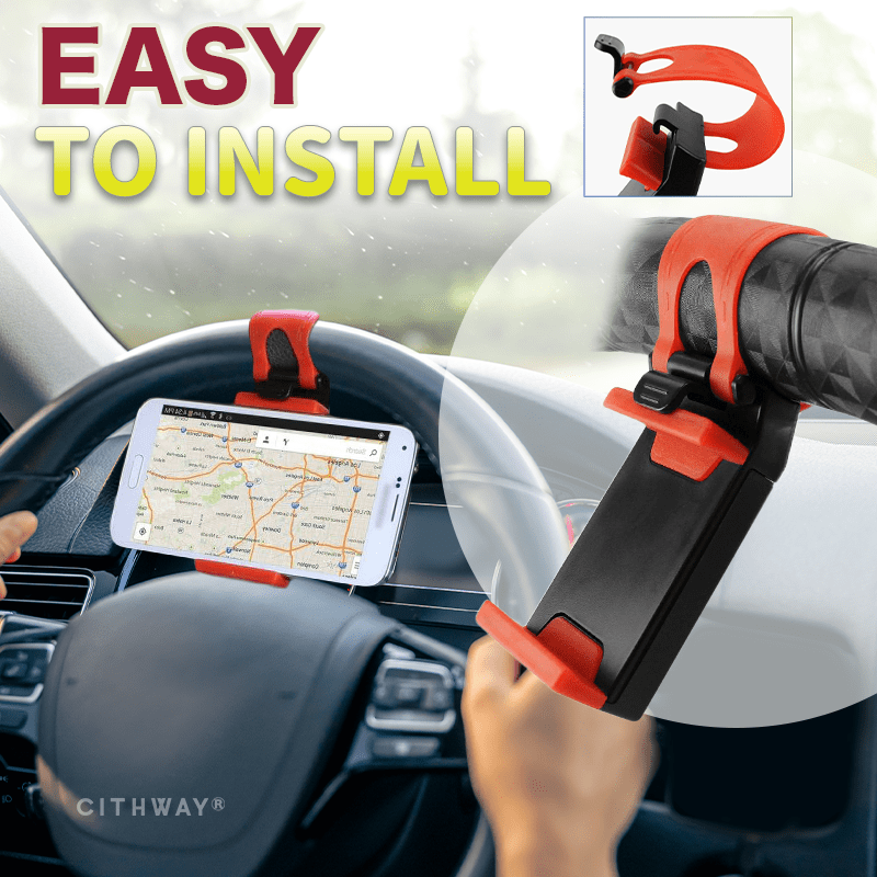 Cithway® Universal Steering Wheel Phone Mount