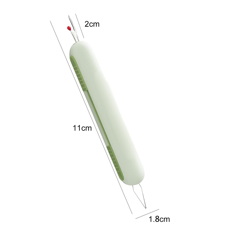 Cithway™ 2-in-1 Retractable Needle Threader Seam Ripper Tool