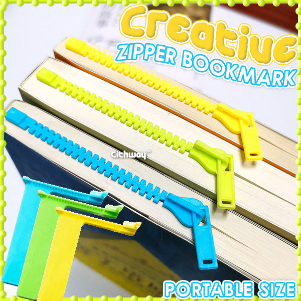 Cithway™ Creative Zipper Bookmark