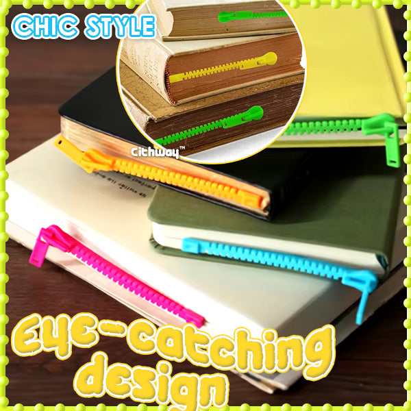 Cithway™ Creative Zipper Bookmark