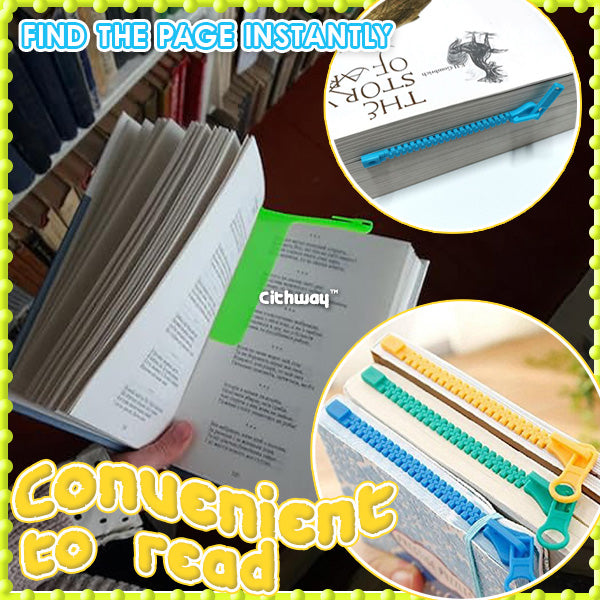 Cithway™ Creative Zipper Bookmark